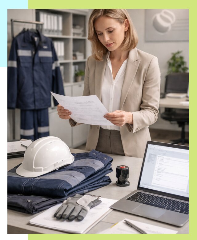 Сертификация спецодежды в Когалыме от 7237 р. | Алешин-Кгл