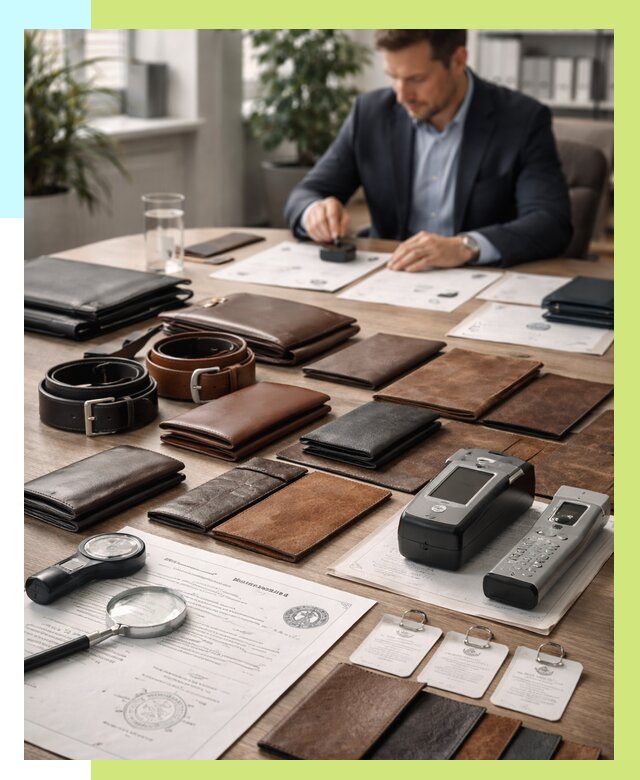 Сертификация кожаных изделий в Когалыме от 12406 р. | Алешин-Кгл