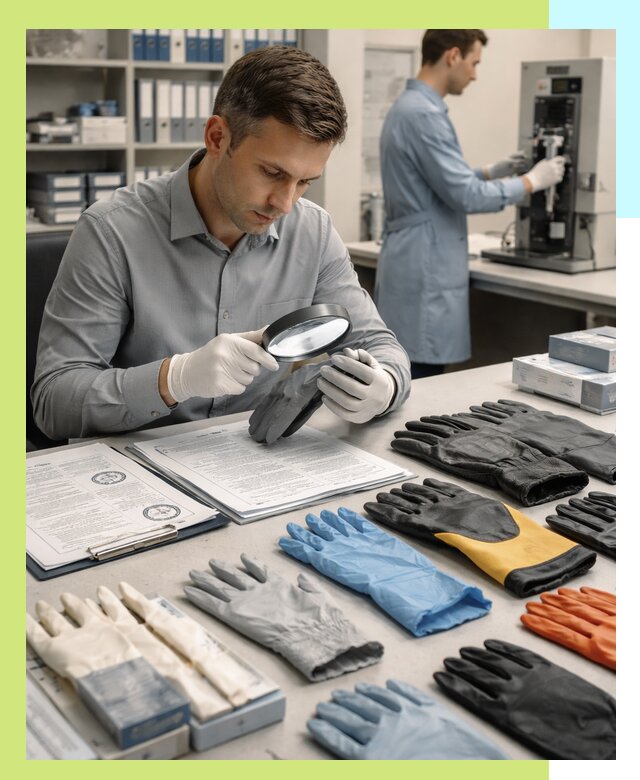 Сертификация перчаток и средств защиты продукции в Когалыме