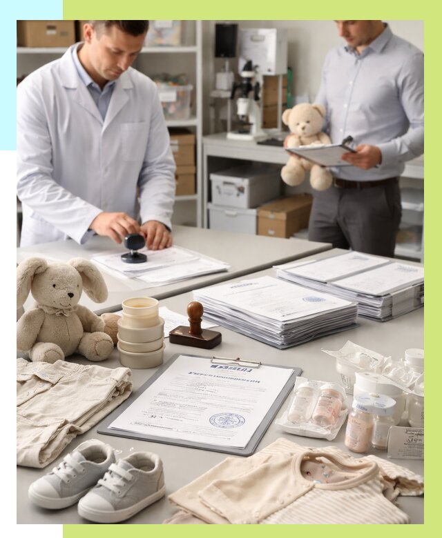 Сертификация детских товаров в Когалыме от 15507 р. | Алешин-Кгл