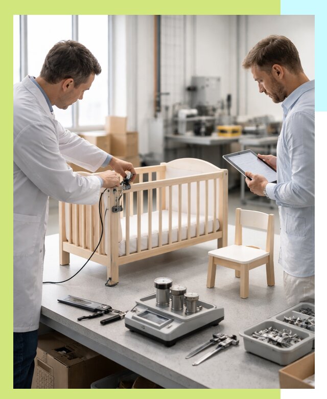 Сертификация детской мебели и проверка безопасности в Когалыме