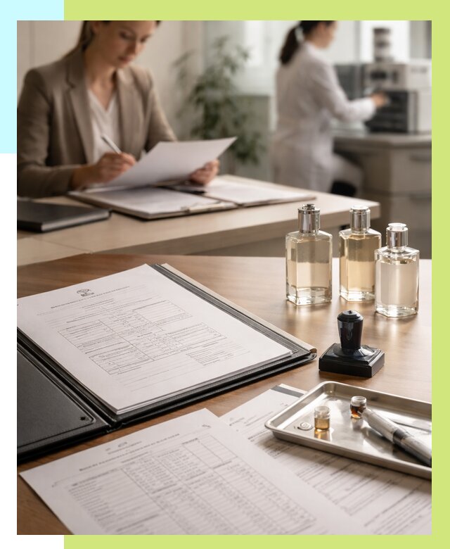 Сертификация парфюмерии в Когалыме от 15507 р. | Алешин-Кгл