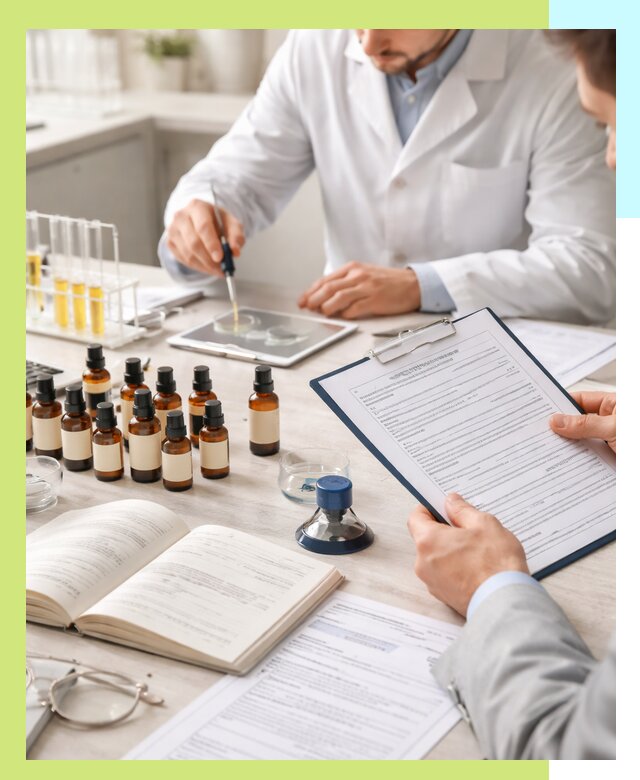 Сертификация эфирных масел и документация качества в Когалыме