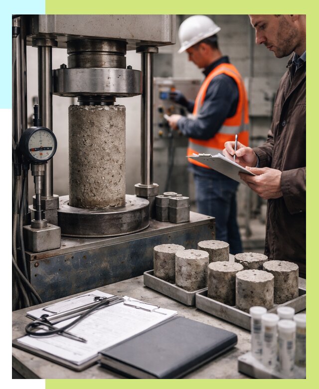 Сертификация бетона в Когалыме от 31014 р. сертификат | Алешин-Кгл