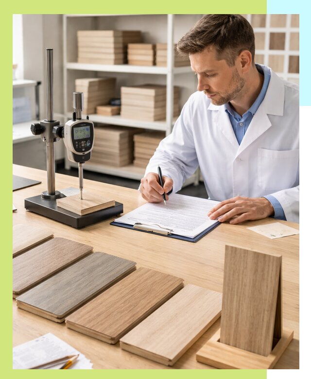 Сертификация ламината с испытаниями и оформлением документов в Когалыме