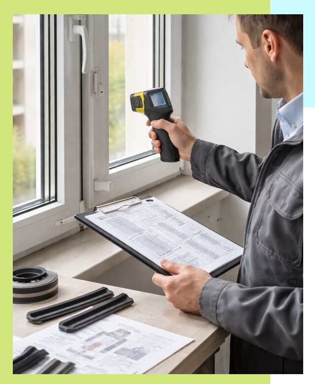 Сертификация окон в Когалыме: испытания, сертификаты, декларации