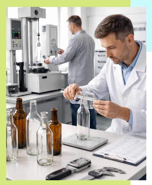 Сертификация стеклянных бутылок и сопутствующей упаковки в Когалыме