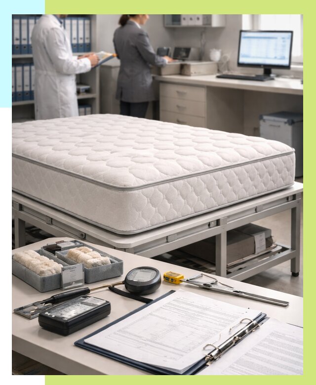 Сертификация матрасов в Когалыме от 8787 р. | Алешин-Кгл