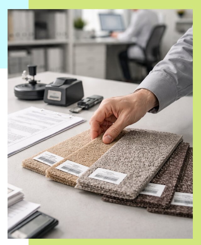 Сертификация ковролина в Когалыме от 15507 р., Алешин-Кгл