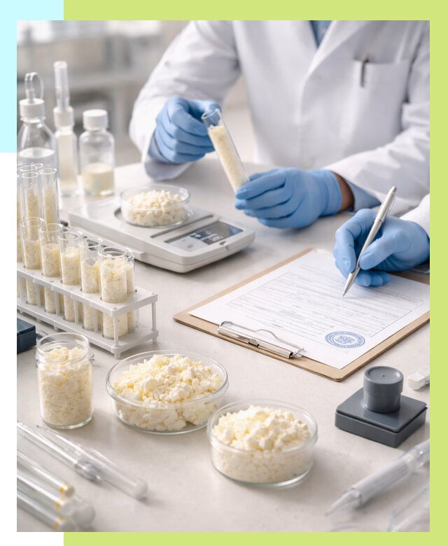 Сертификация творога в Когалыме от 12406 р. под ключ | Алешин-Кгл