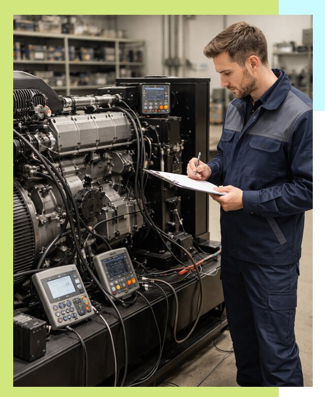 Сертификация дизельных генераторов и их оборудования в Когалыме