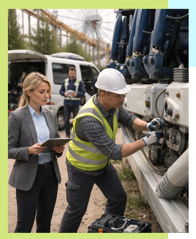 Сертификация аттракционов и проверка безопасности в Когалыме