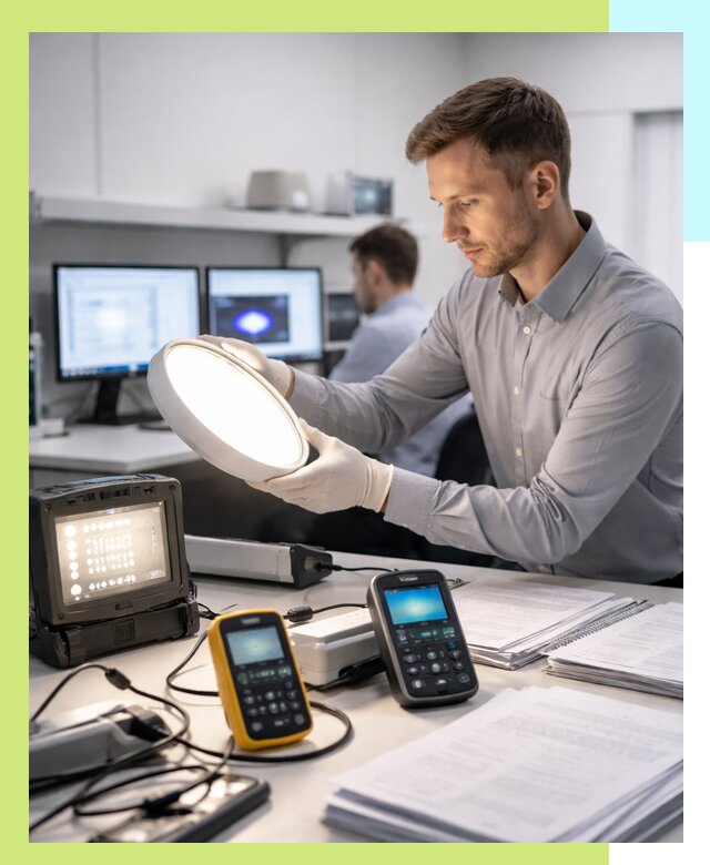 Сертификация светильников в Когалыме: испытания и оформление