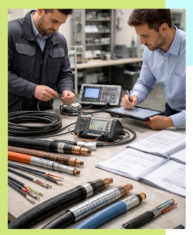 Сертификация кабеля и электропроводки в Когалыме под ключ