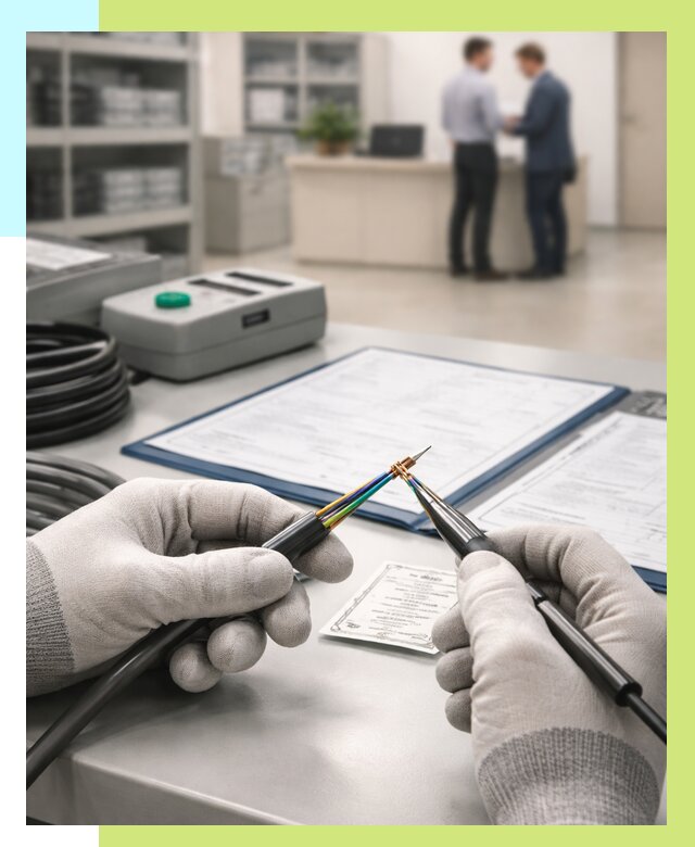 Сертификация провода в Когалыме от 18608 р. в Алешин-Кгл