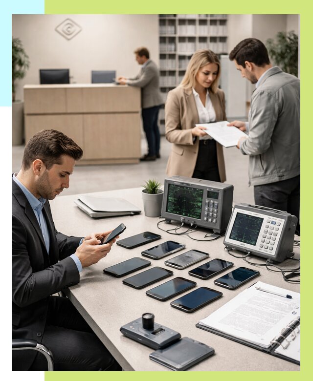 Сертификация телефонов в Когалыме от 25845 р. под ключ | Алешин-Кгл