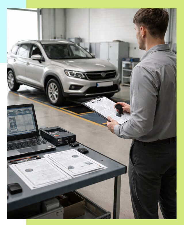 Сертификация транспортных средств в Когалыме от 12406 р. | Алешин-Кгл