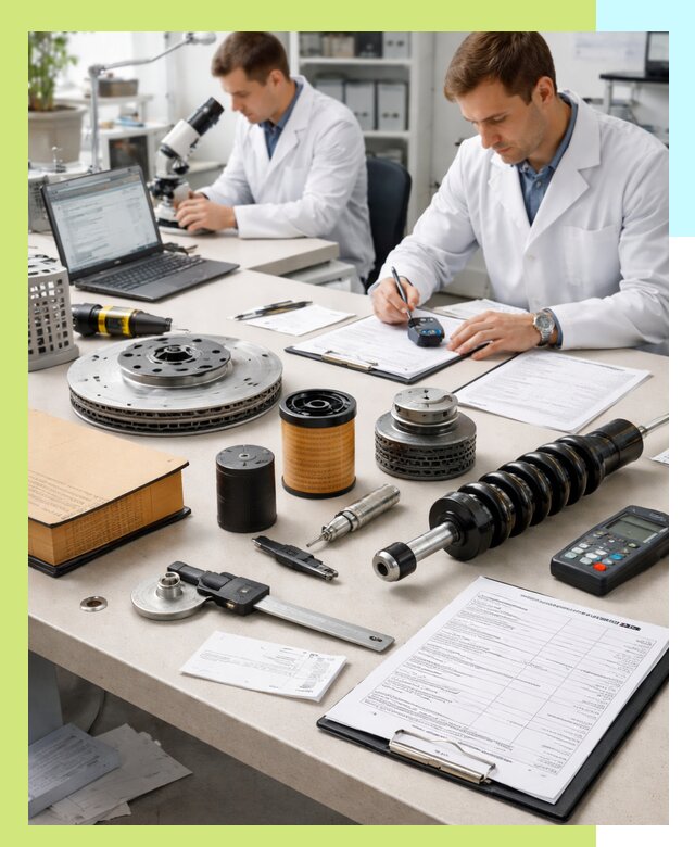 Сертификация автозапчастей и комплектующих в Когалыме по ГОСТ