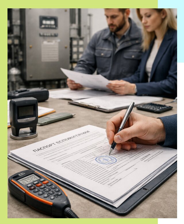 Оформление паспорта эксплуатации оборудования в Когалыме