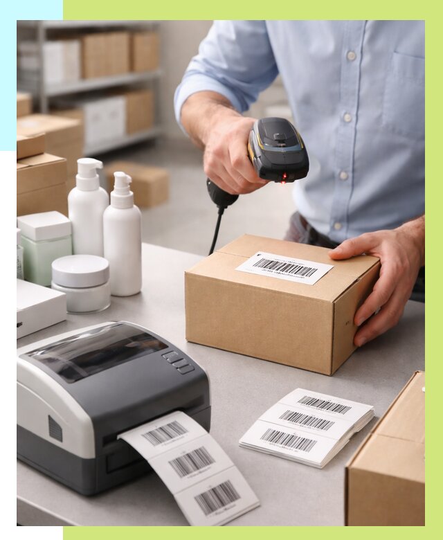 Штрихкодирование продукции в Когалыме от 4652 р. | Алешин-Кгл