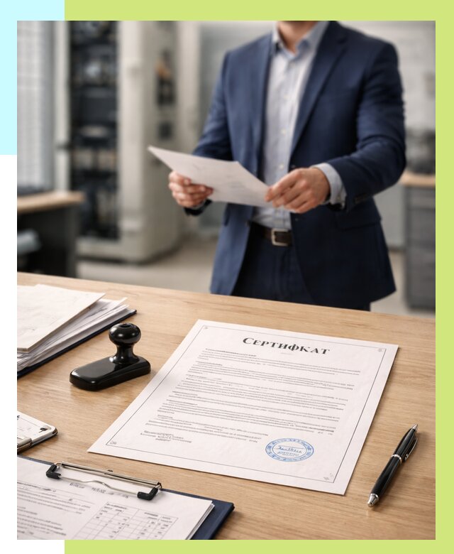 Сертификат на оборудование в Когалыме от 15507 р. | Алешин-Кгл