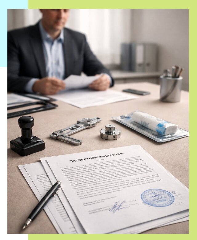 Экспертное заключение на продукцию в Когалыме от 8787 р. | Алешин-Кгл