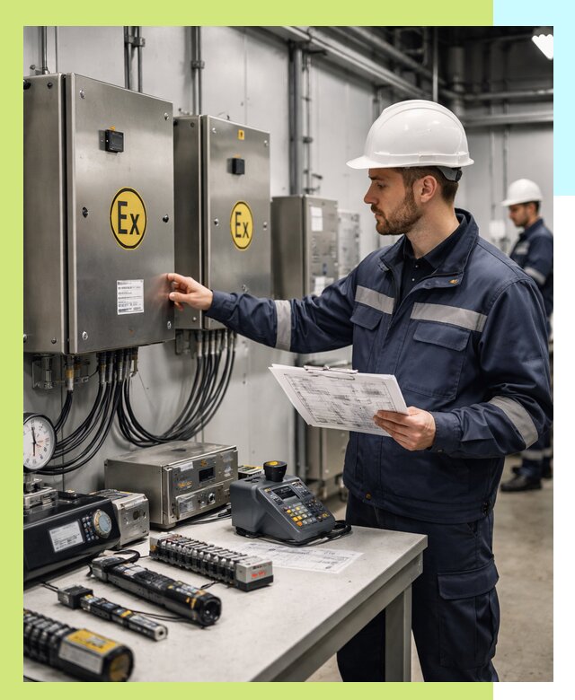 Сертификат взрывозащиты промышленного оборудования в Когалыме