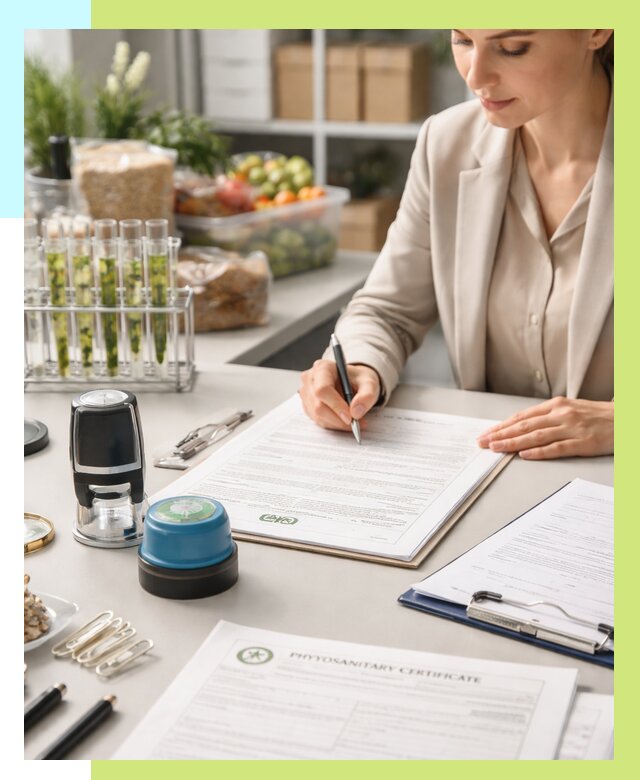 Фитосанитарный сертификат оформить в Когалыме от 4652 р. | Алешин-Кгл