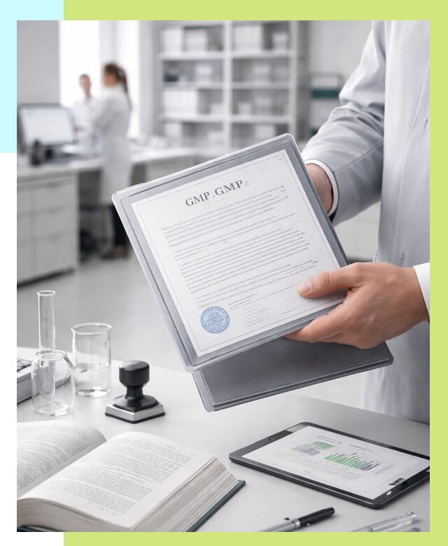 Сертификат GMP в Когалыме под ключ от 87873 р. | Алешин-Кгл