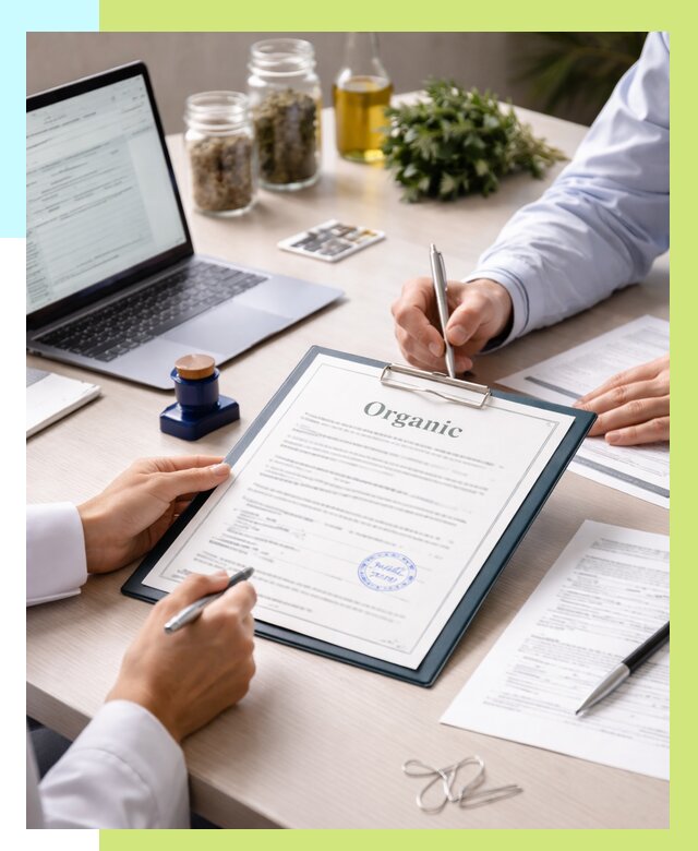 Оформление сертификат органик в Когалыме от 31014 р. | Алешин-Кгл