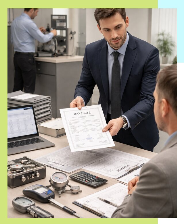 Выдача сертификата ISO 10012 по требованиям метрологии в Когалыме