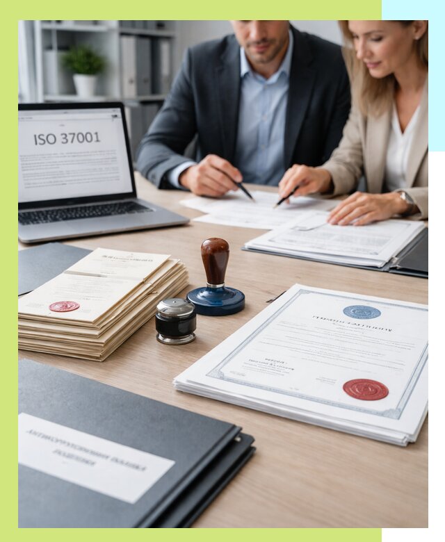 Получение сертификата ISO 37001 по системе борьбы с коррупцией в Когалыме