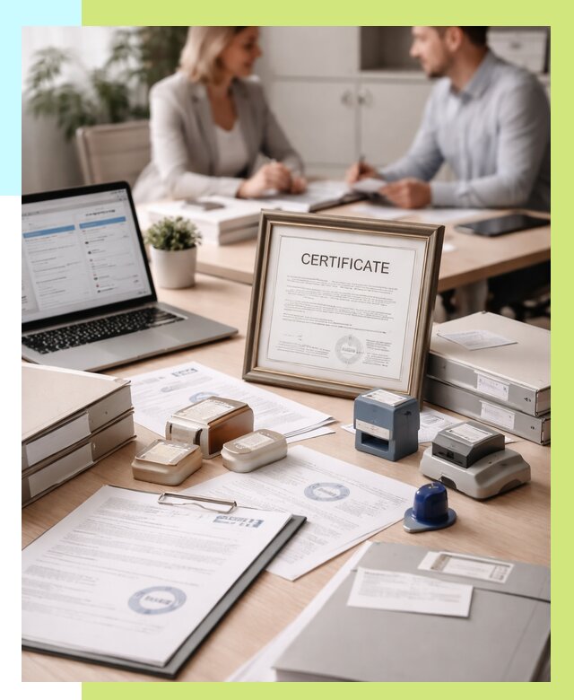 Сертификация компании в Когалыме от 46521 р. | Алешин-Кгл — заказ